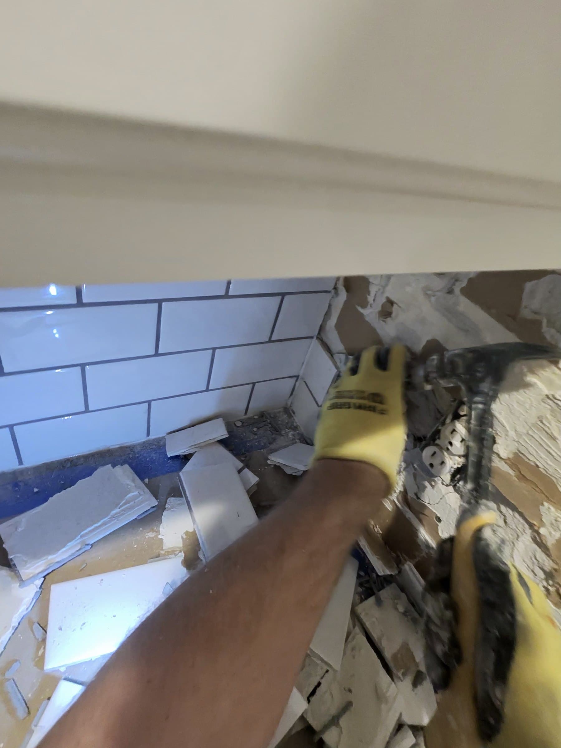 Kitchen backsplash in Aurora, CO