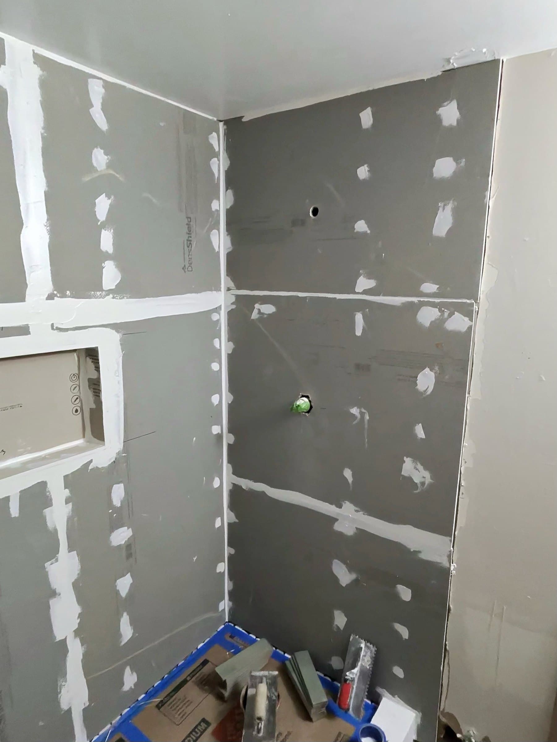 Tiled shower alcove in Commerce City, CO