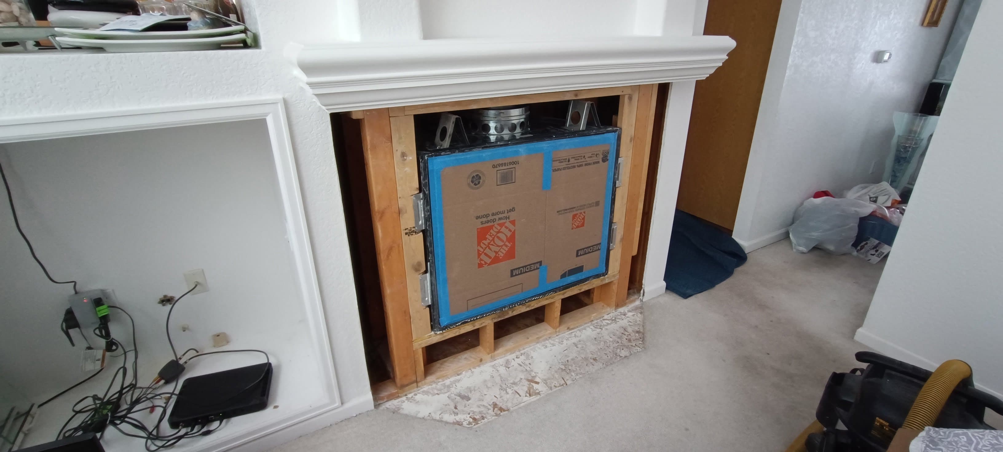 Fireplace — project photo