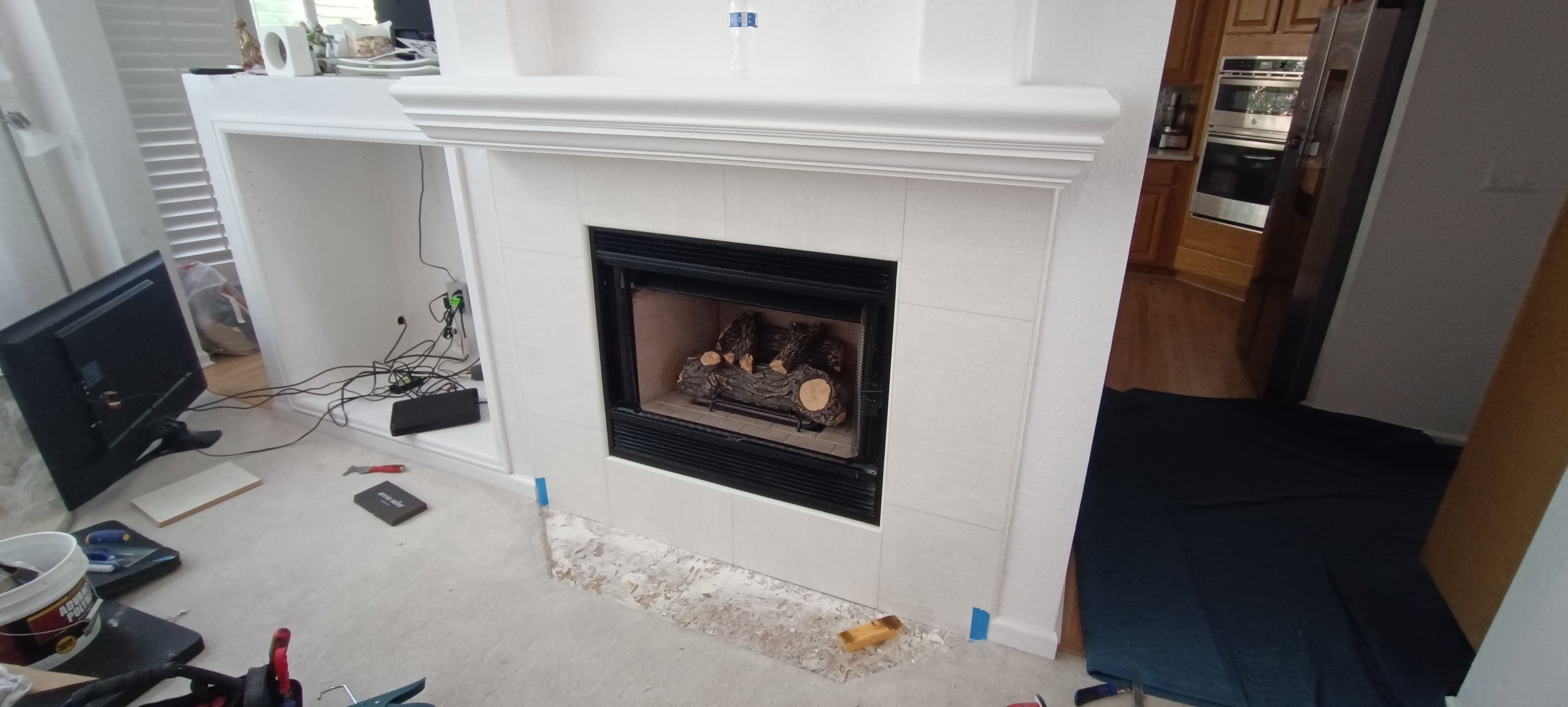 Fireplace — project photo
