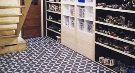 Basement / Ground floor tile work