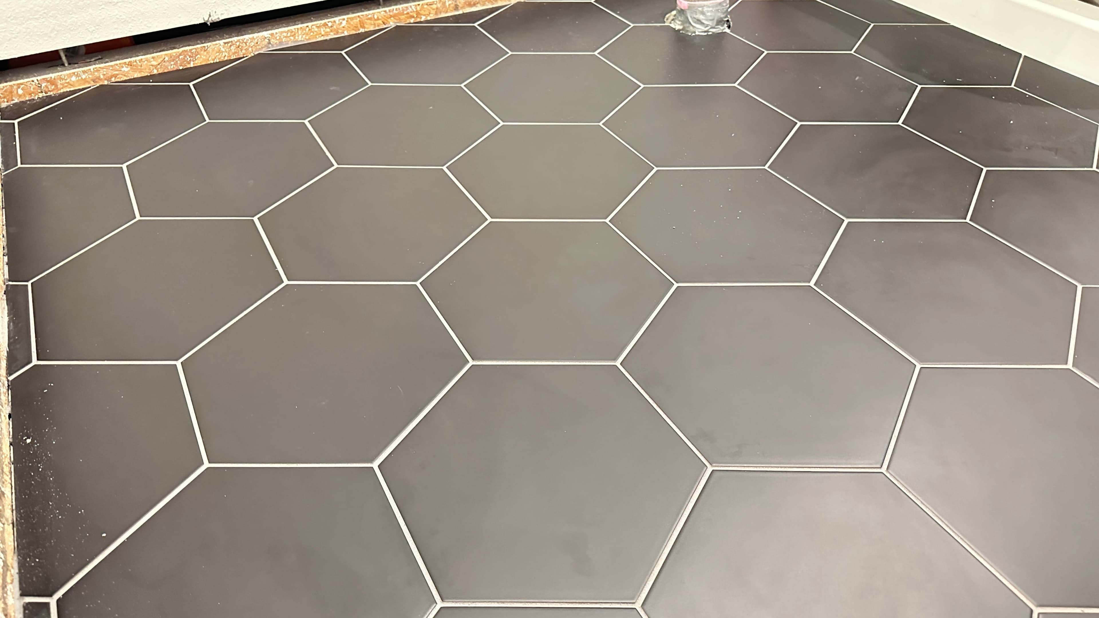 Tile floor bathroom — project photo