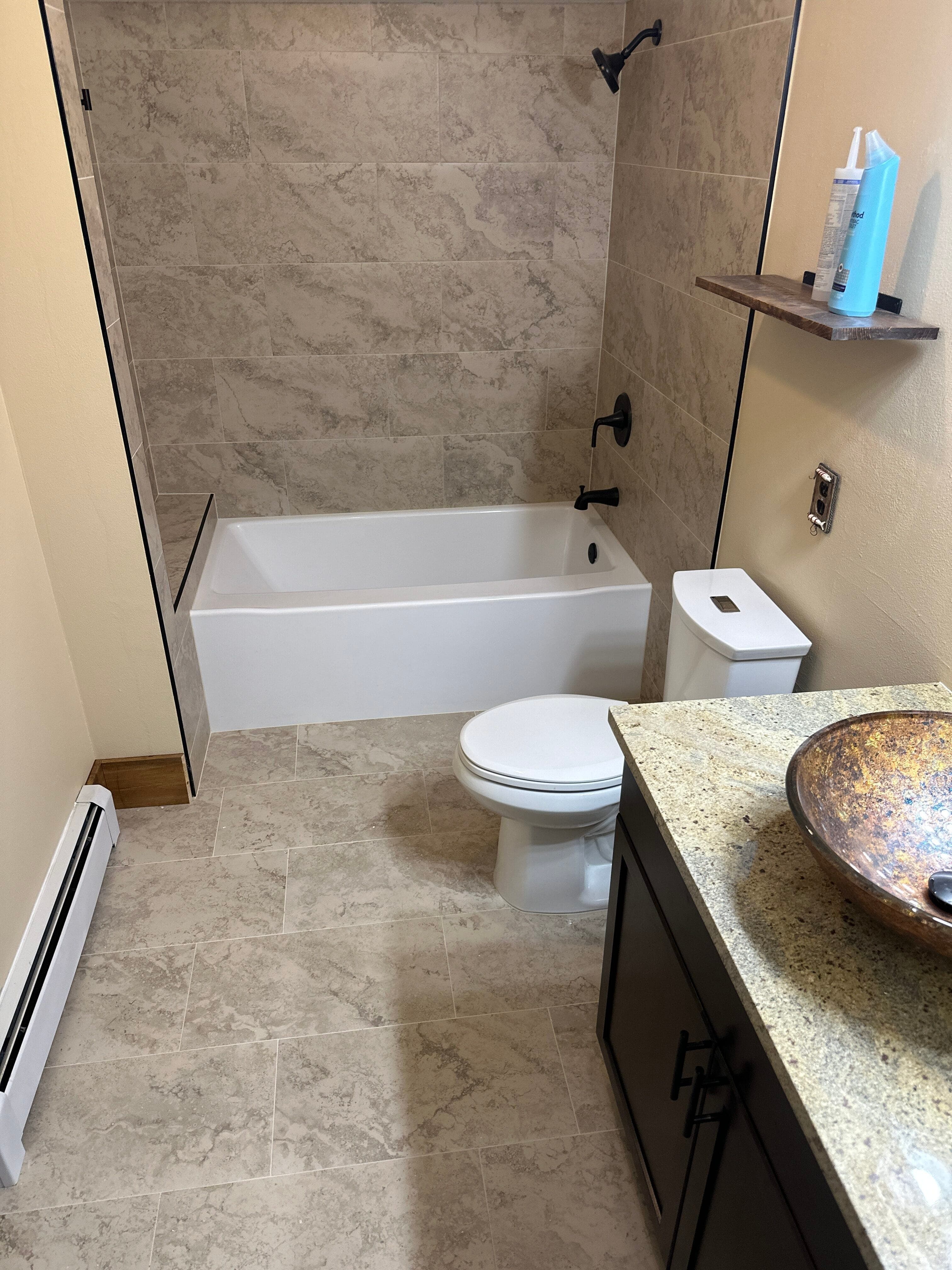 Bathroom remodeling — project photo